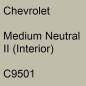 Preview: Chevrolet, Medium Neutral II (Interior), C9501.